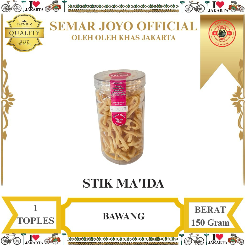 Stick Ma'ida Cemilan Gurih dan Manis