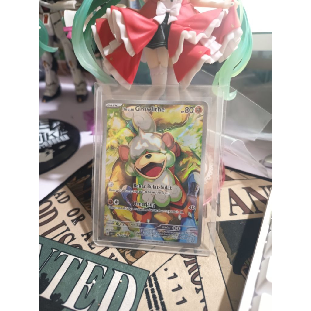 Hisuian Growlithe 183/168 AR - Pokemon TCG Indonesia