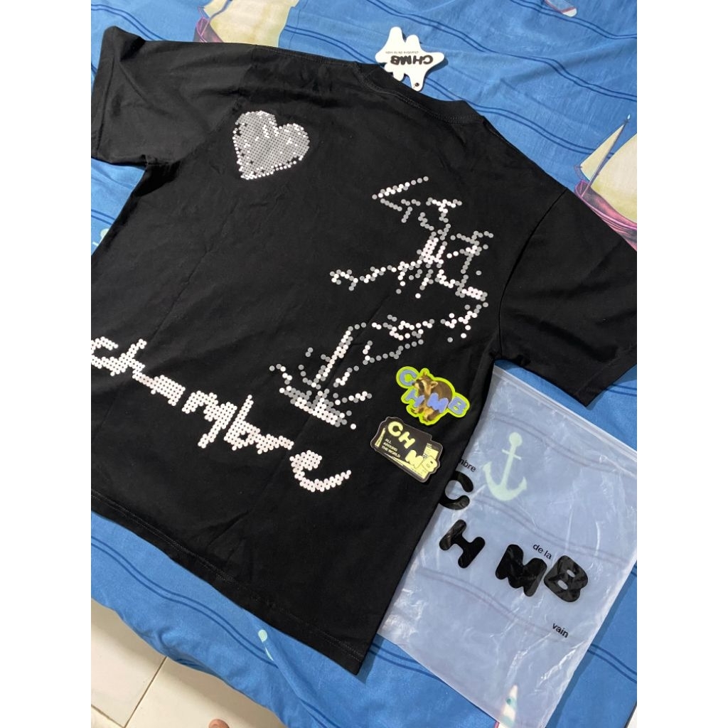 TSHIRT CHMB BLACK SZ M
