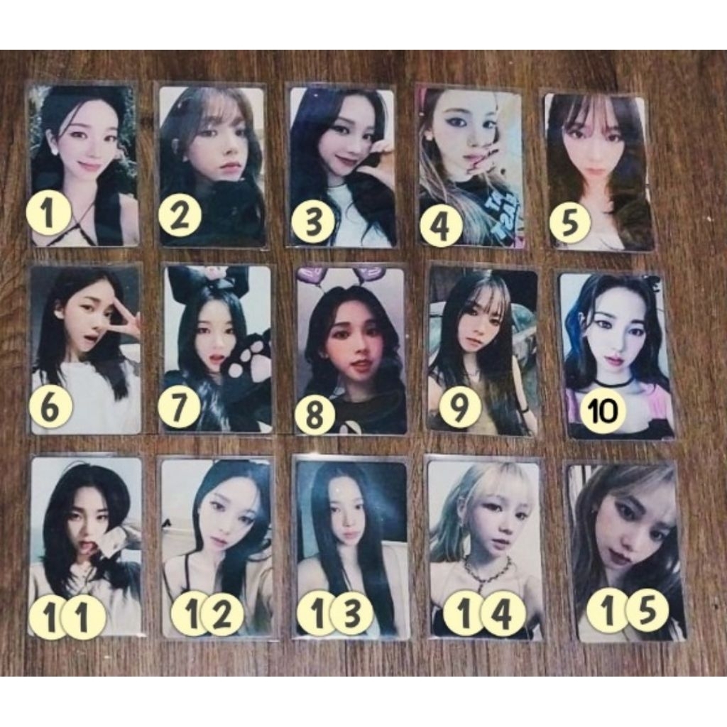 UNOFFICIAL PHOTOCARD AESPA - KARINA