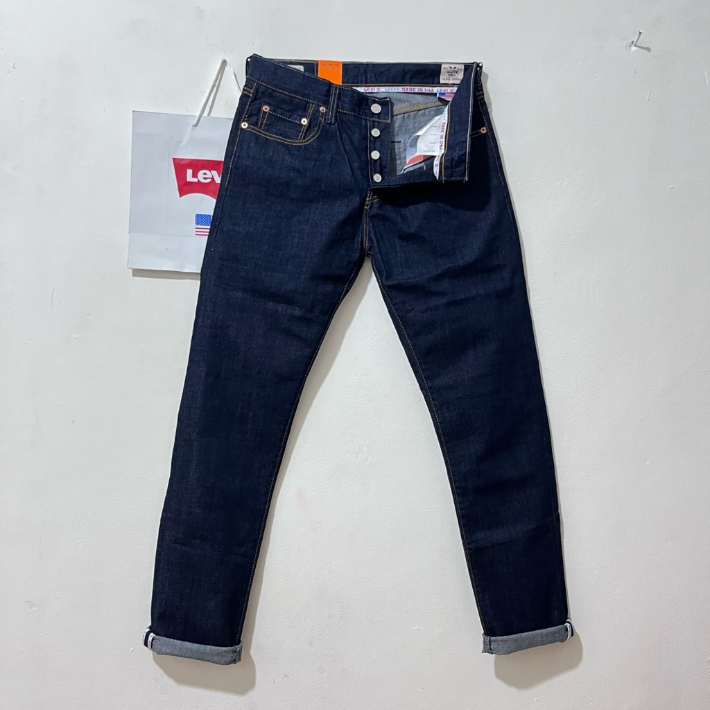 Celana Jeans Panjang Pria Madein USA FULL TACK Selvedge Straight Fit