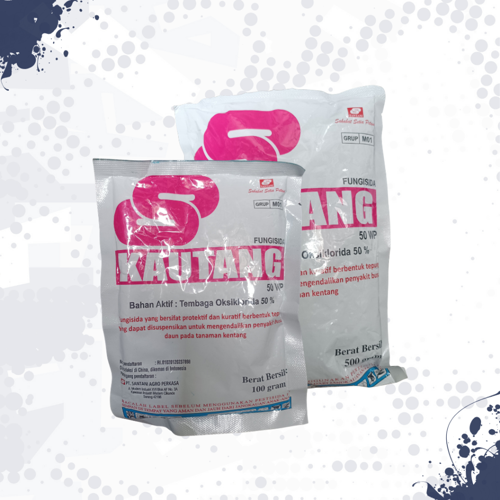 FUNGISIDA - KAUTANG 50 WP SANTANI - TEMBAGA OKSIKLORIDA 50%