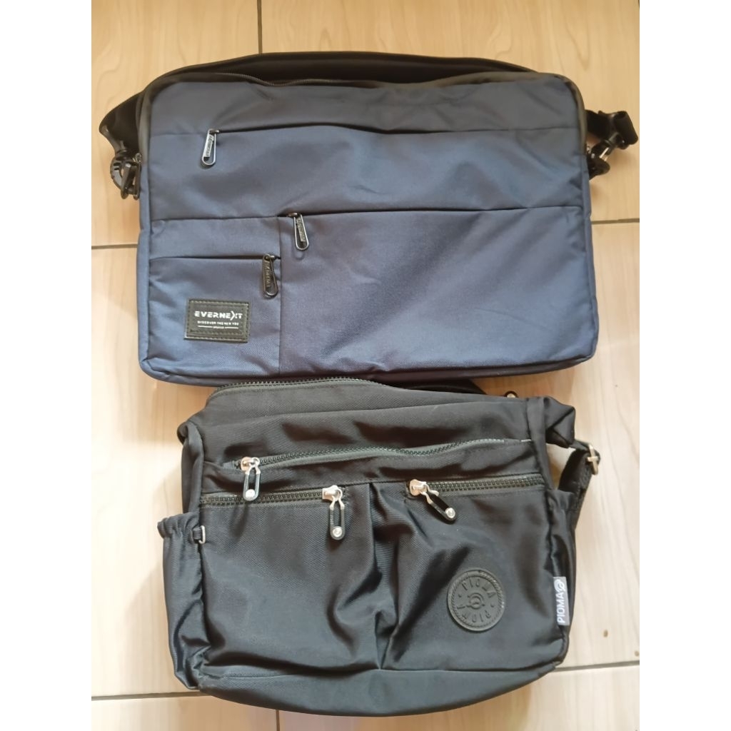 Tas selempang wanita pria preloved bekas