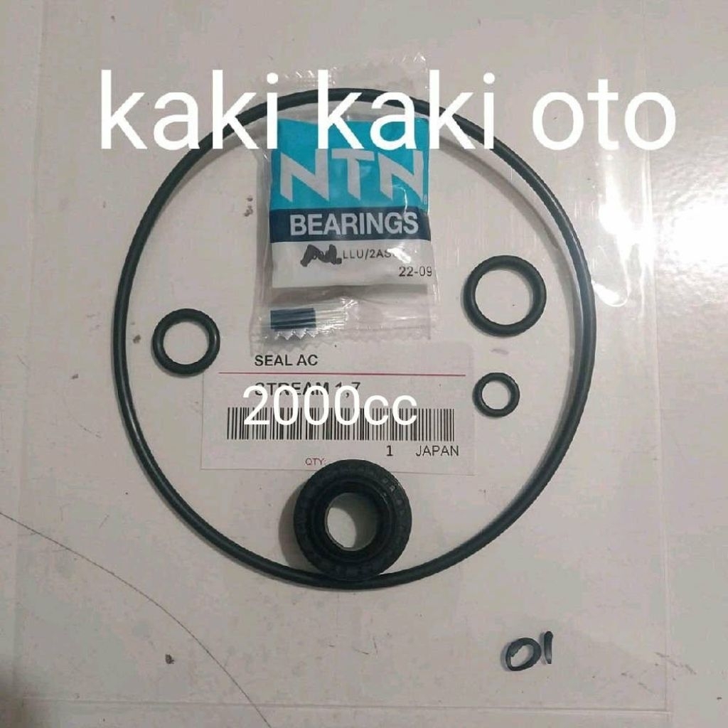 Shaft seal shaft lip seal kompresor AC seal compresor ac lengkap stream 2.0 2000cc