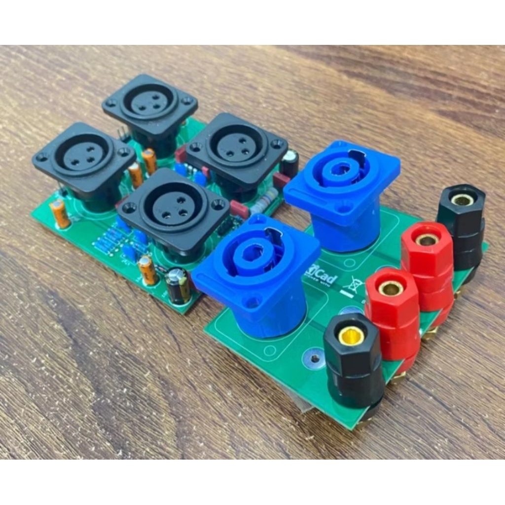 Kit Input Balance Stereo Power Amplifer Rakitan Pcb Dobel Layer Berkualitas