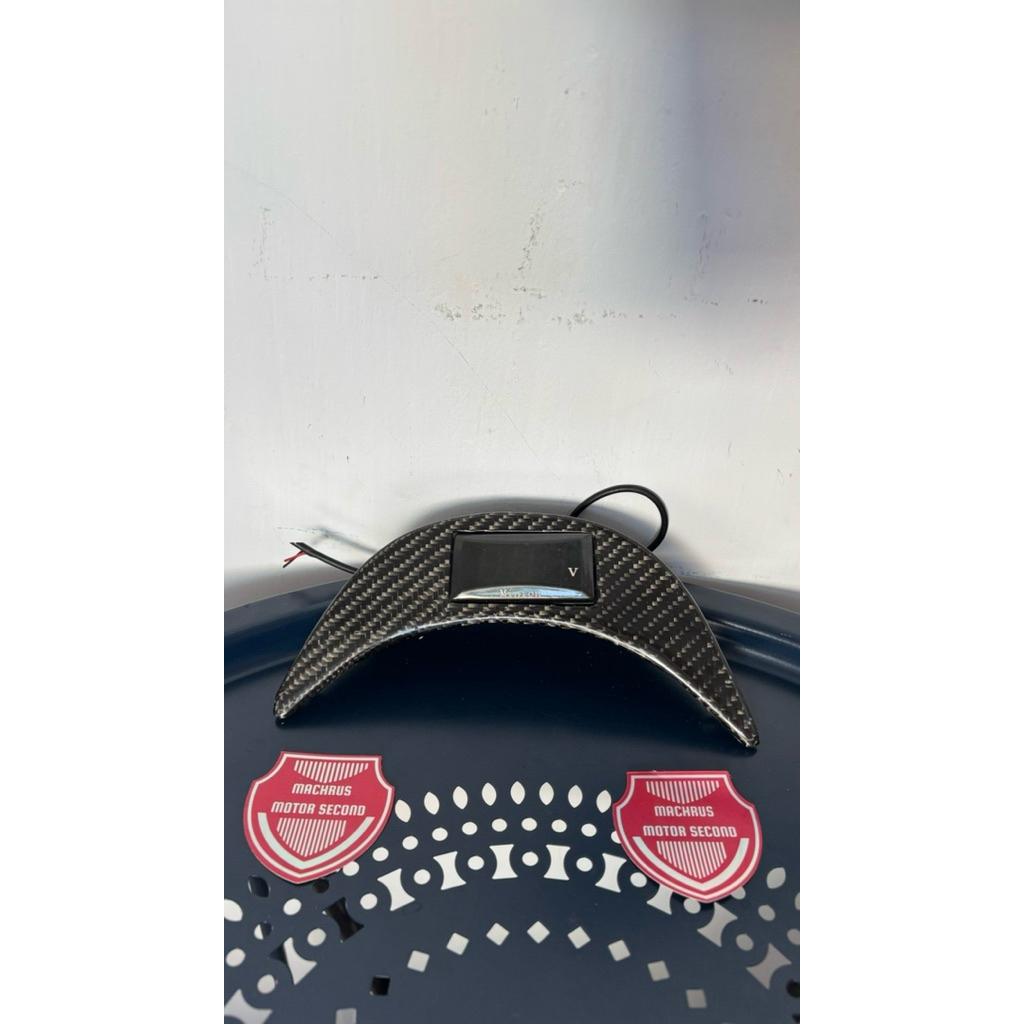 Case Voltmeter Carbon Vespa Matic Sprint
