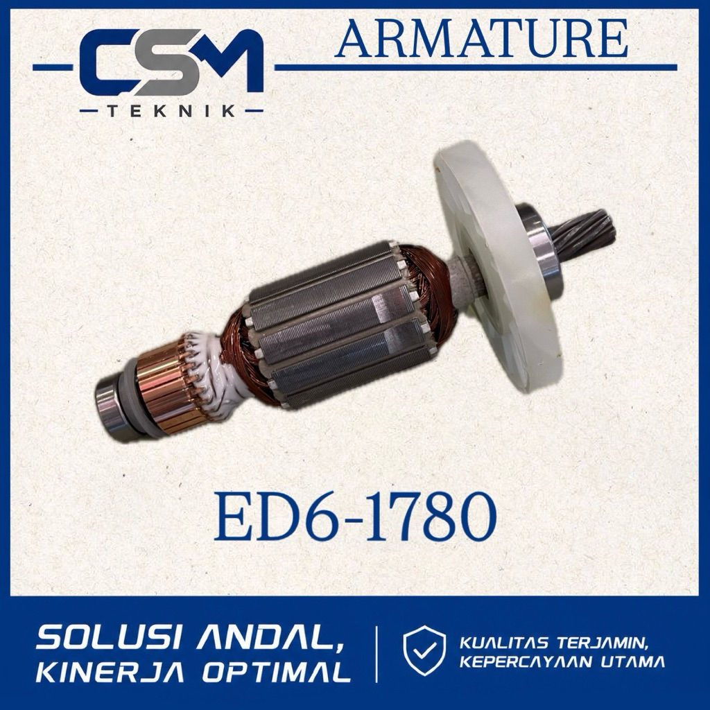ARMATURE ANGKER DEMOLITION HAMMER EDON ED6-1780 ANGKER MESIN BOBOK BETON EDON ED6 1780