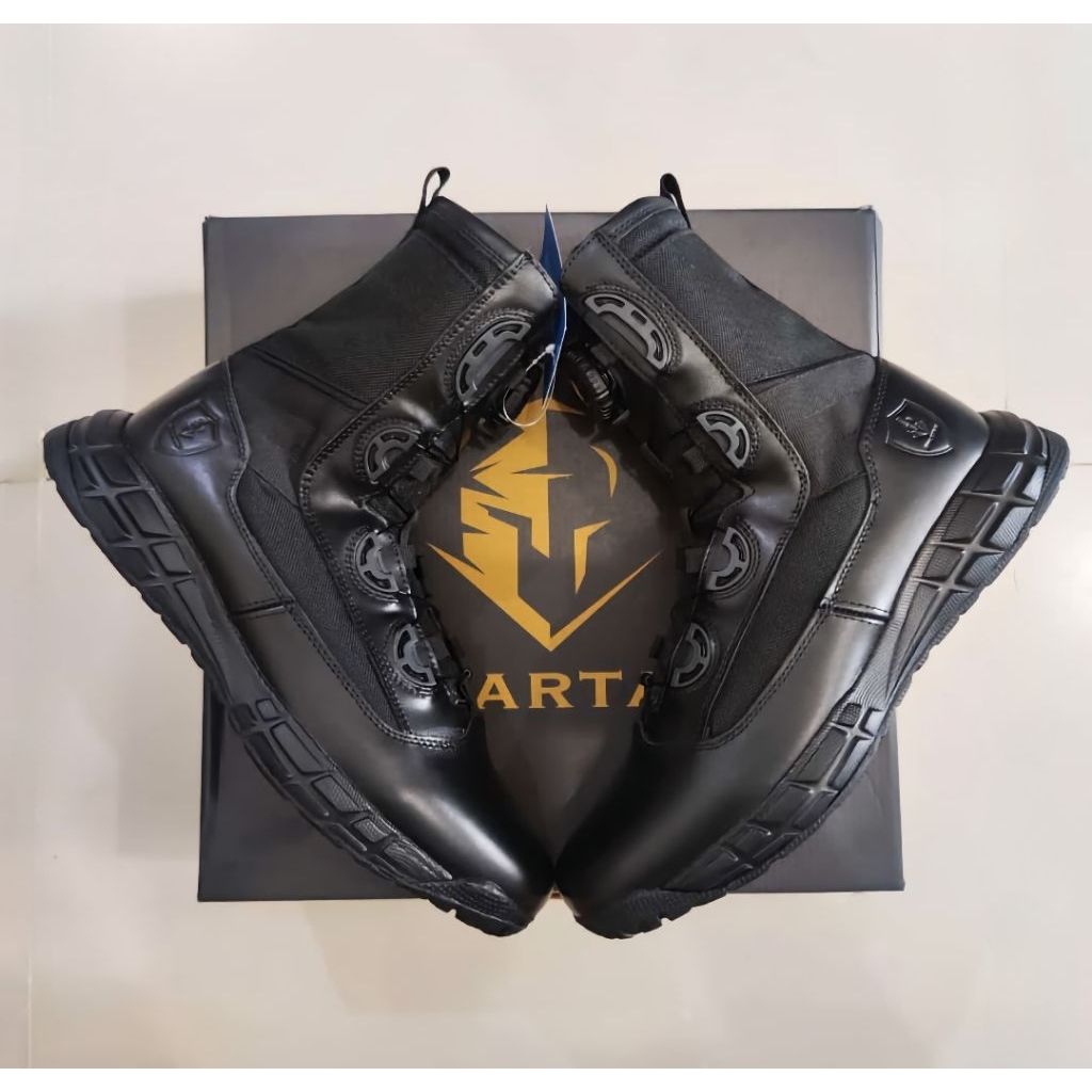 Sepatu PDL TNI Polri Tactical Extrack Tali Putar