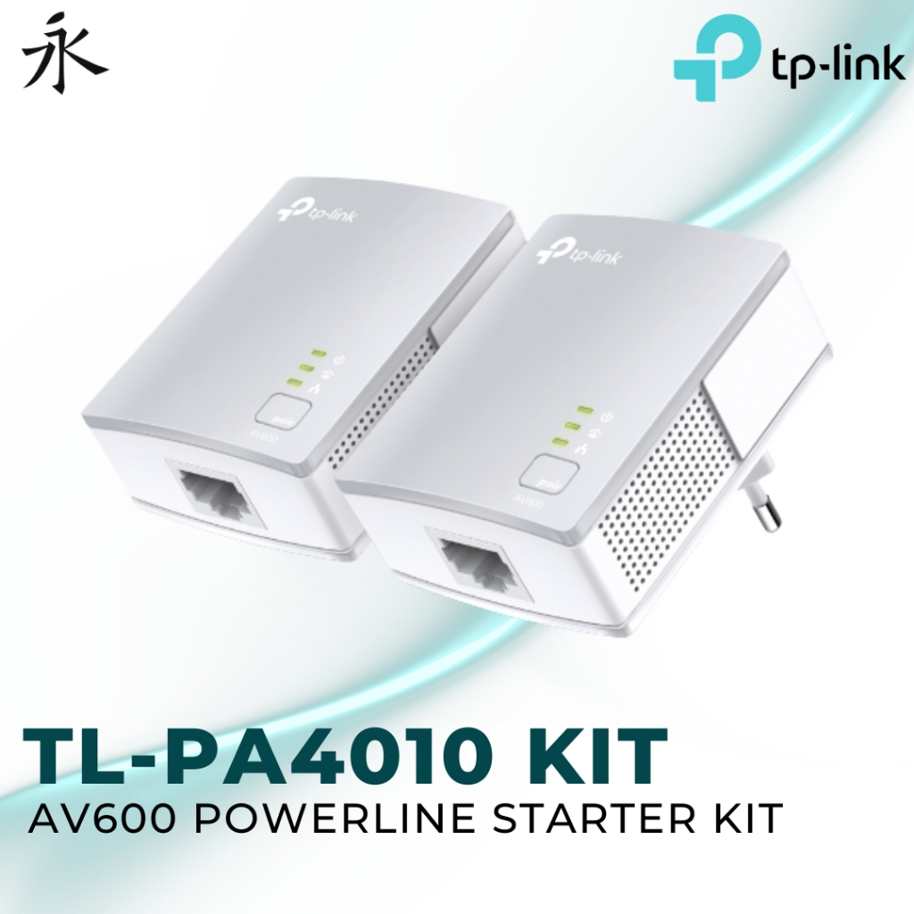 TP-LINK TL-PA4010 KIT AV600 Powerline Starter Kit