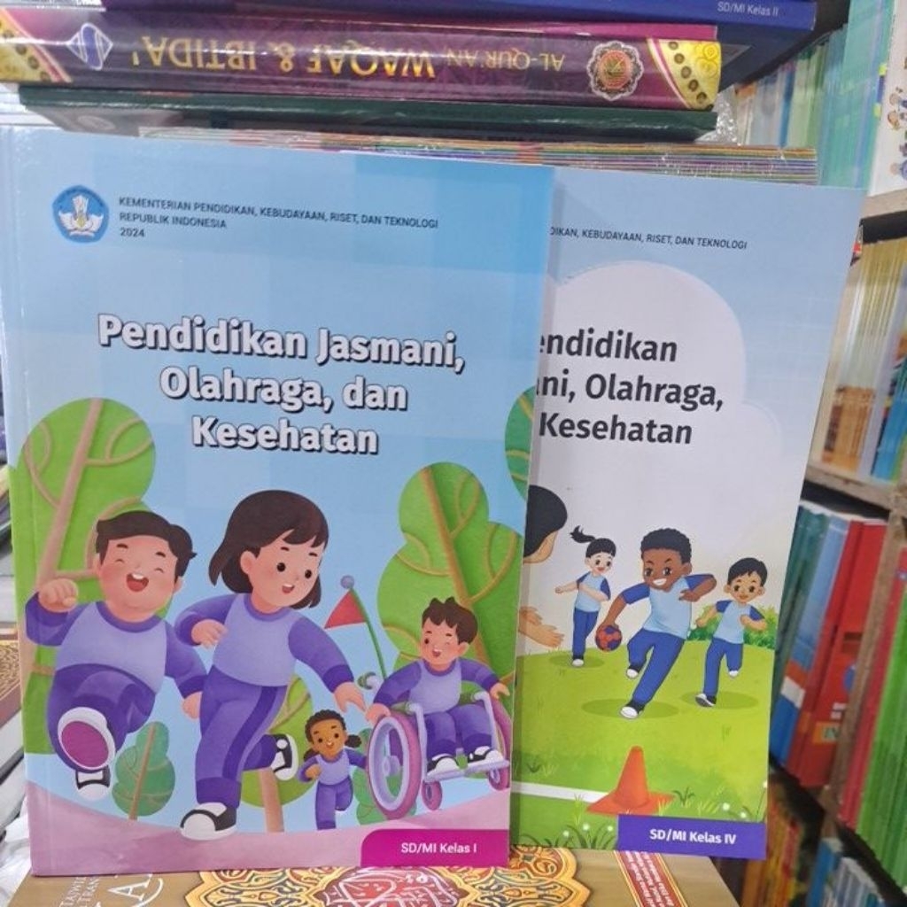 pendidikan jasmani,olahraga dan kesehatan SD kls 1,2,4,5  kurikulum merdeka