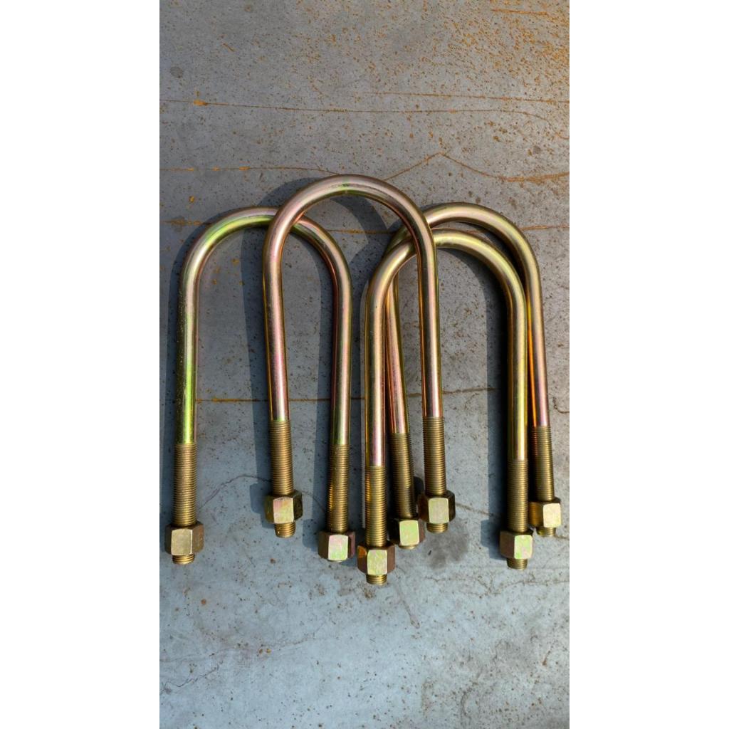 New U Bolt Under Axle Kijang/ Ceper Empuk (Baut U Under Axcel)