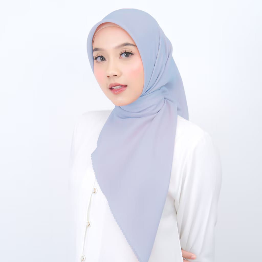 Hijab Segiempat Sinar Glamour/Sinar Glamour/Segiempat Gliter/Hijab Pesta