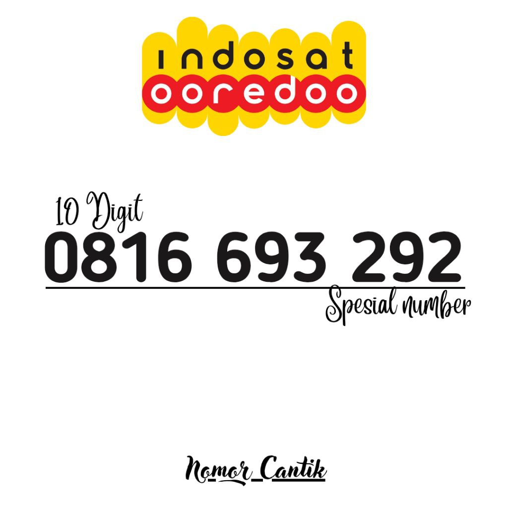 Nomor cantik indosat 10 digit  im3 minimalis nomer cantik indosat im3 no cantik murah indosat ooredo