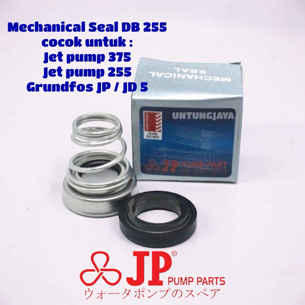MECHANICAL SEAL DB 255 JP DB255JP cocok untuk Jetpump 375 Jetpump 255 Grundfos JP JD 5