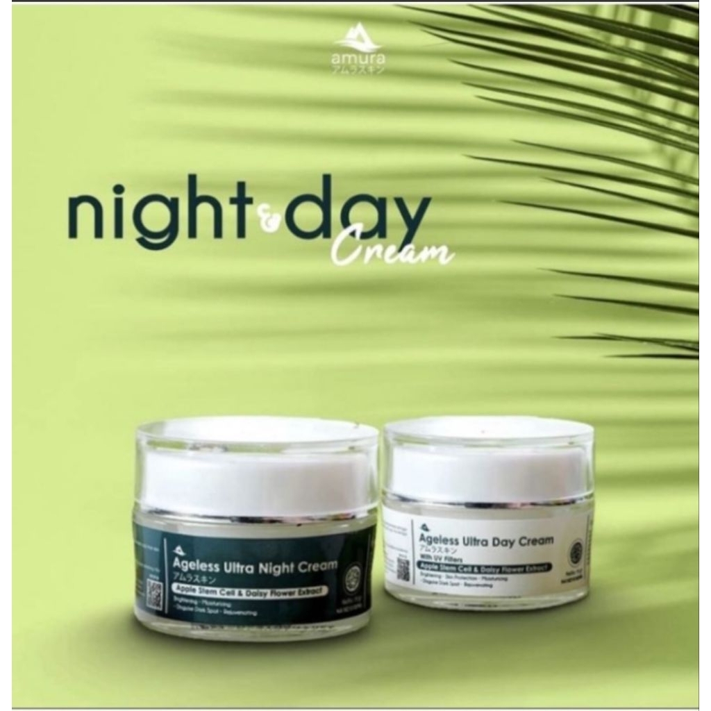 AMURA AGELESS ULTRA DAY CREAM & NIGHT CREAM