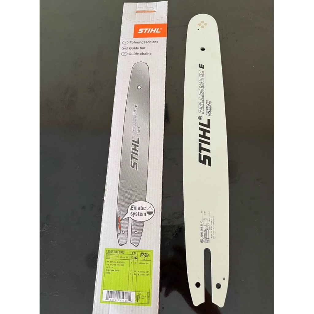 Bar Senso/Sinso Stihl 16 inch 27 mata. Bar Chainsaw Stihl 16"/27T Original.