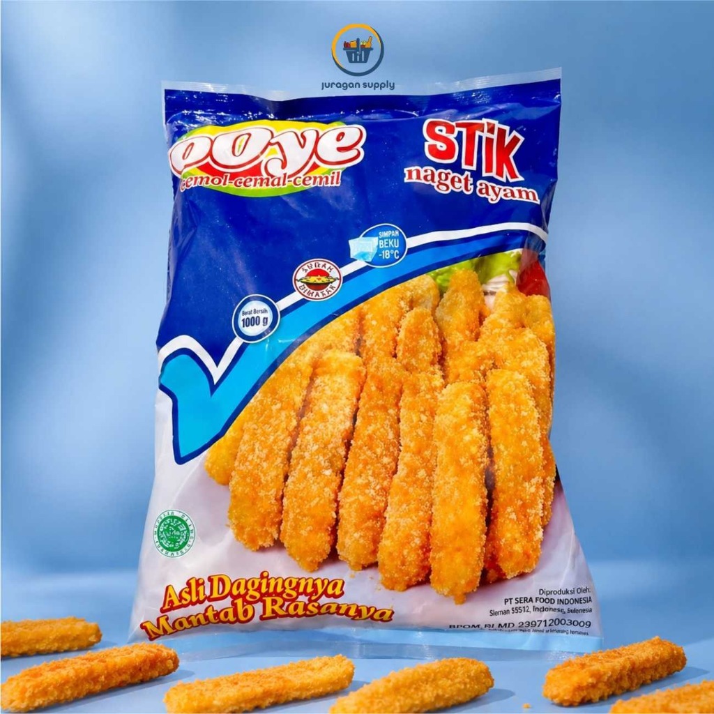 CHICKEN NUGGET - NAGET AYAM OOYE STICK STIK 1KG