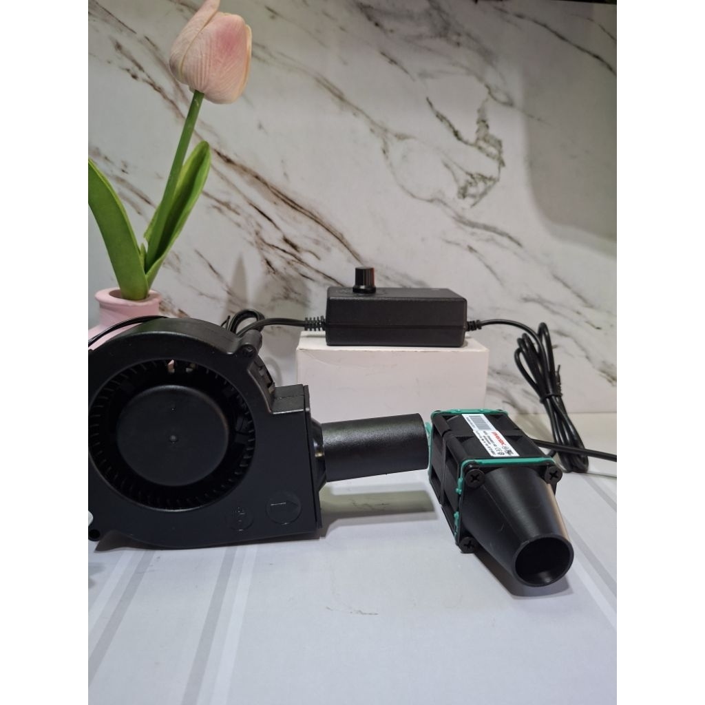 blower kipas kecil & dimmer DC 12v