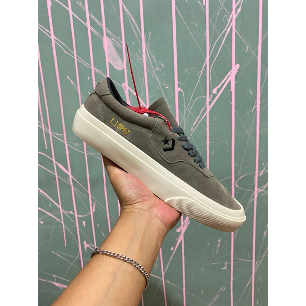 SEPATU CNVRS PRO L LOPEZ GREY WHITE