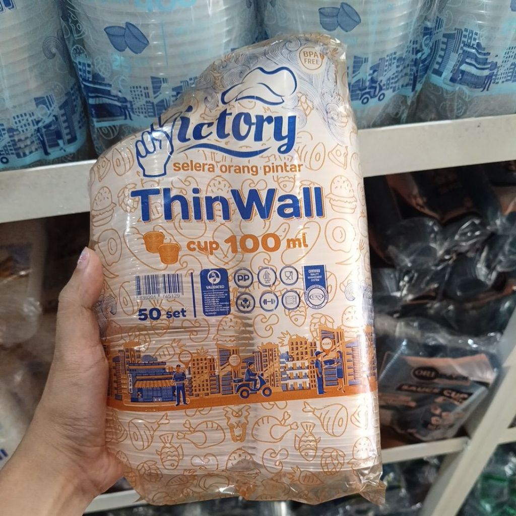 THINWALL CUP 100ml / THINWALL VICTORY CUP 100ml