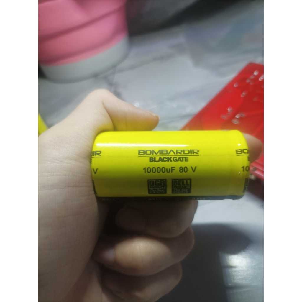 ELCO BOMBARDIR 10000UF 80V BELL 2 Pcs