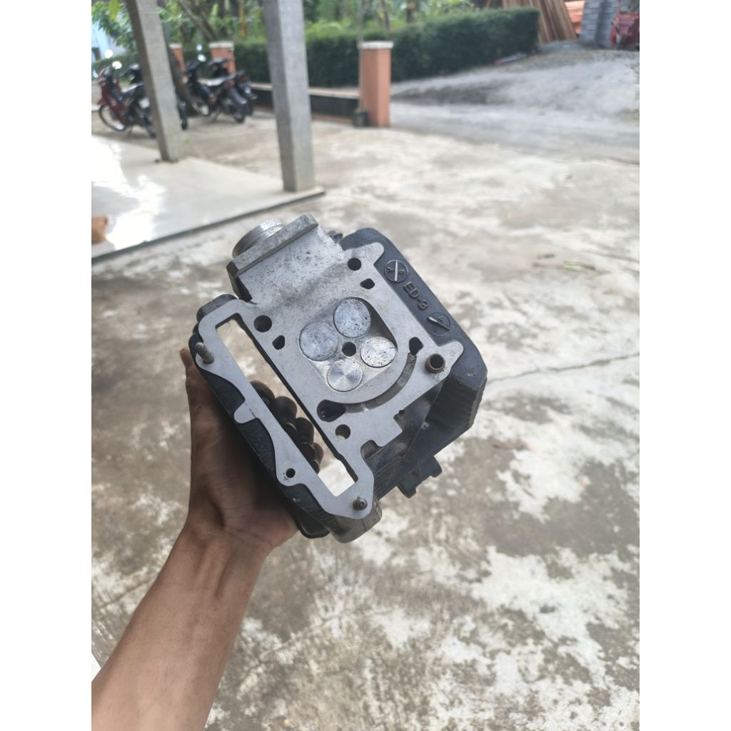HEAD SATRIA FU 25/22 SEPERTI DIFOTO,BARANG GARAPAN BARU BY MJKM