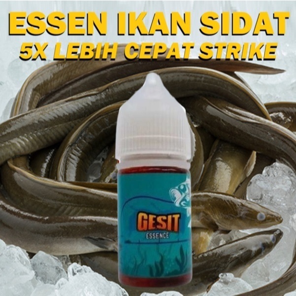 GESIT ESSEN SIDAT ANDALAN UNTUK PANCING MEDIA CACING & PELET SIAP PAKAI ISI 30ML