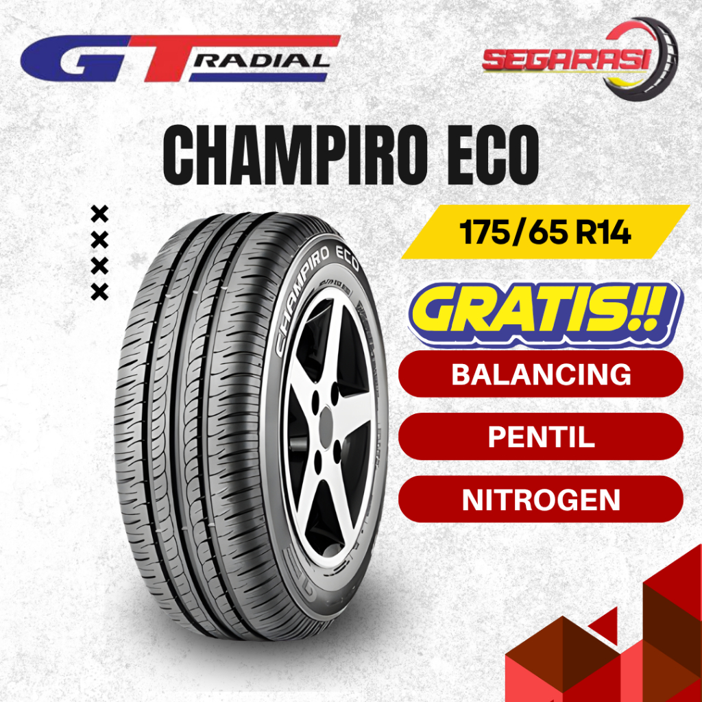 GT Radial Champiro Eco 175/65 R14 - Ban Mobil GT Radial Champiro ECO 175 65 R14 - Ban GT Radial Ring