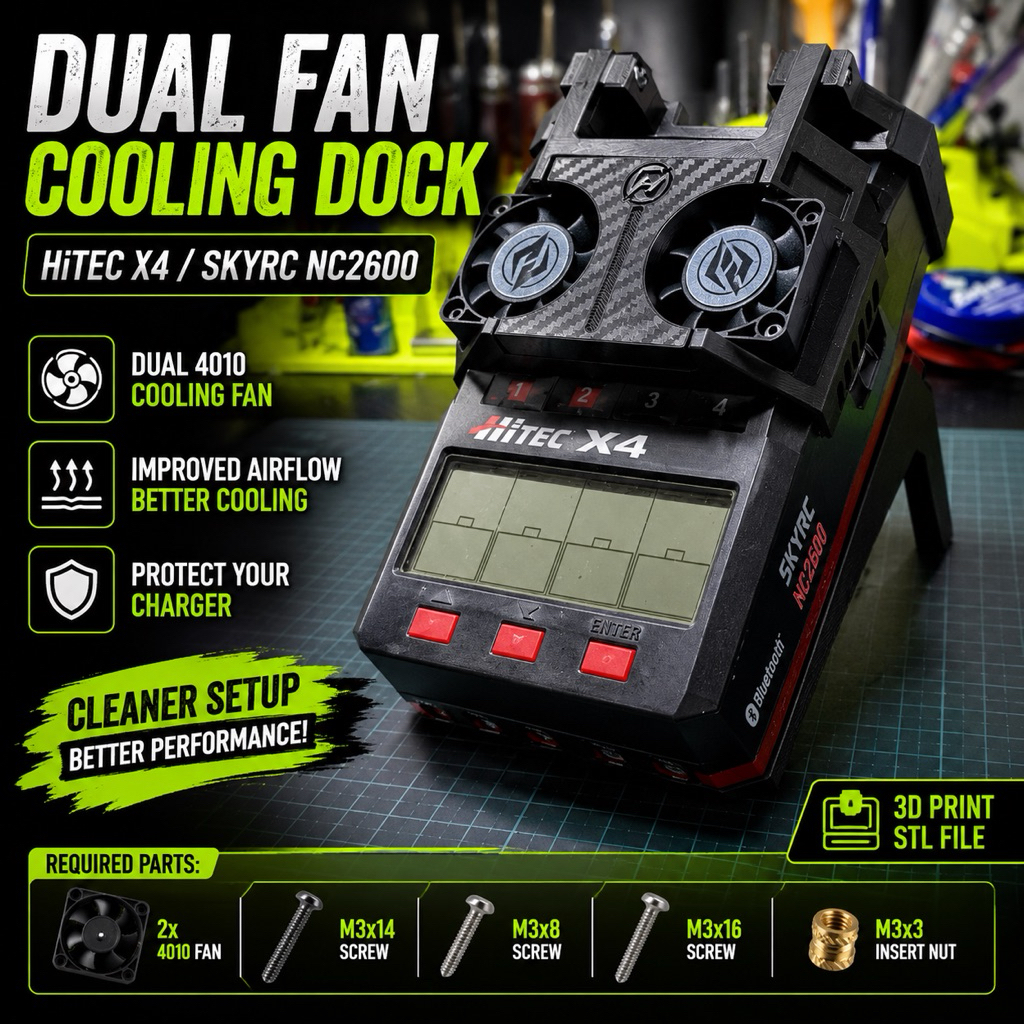 KIPAS CHARGER SKYRC NC2600 & HITEC X4