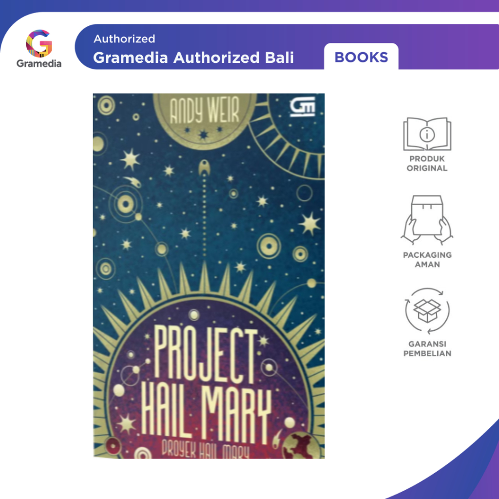 GRAMEDIA BALI-Proyek Hail Mary (Project Hail Mary)