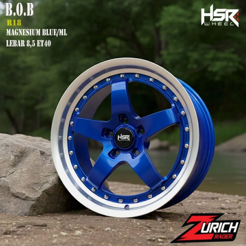 Velg Mobil R18 Hsr Bob Pelek Ring 18 Work Meister Untuk Innova Hrv Brv Xpander Accord Civic