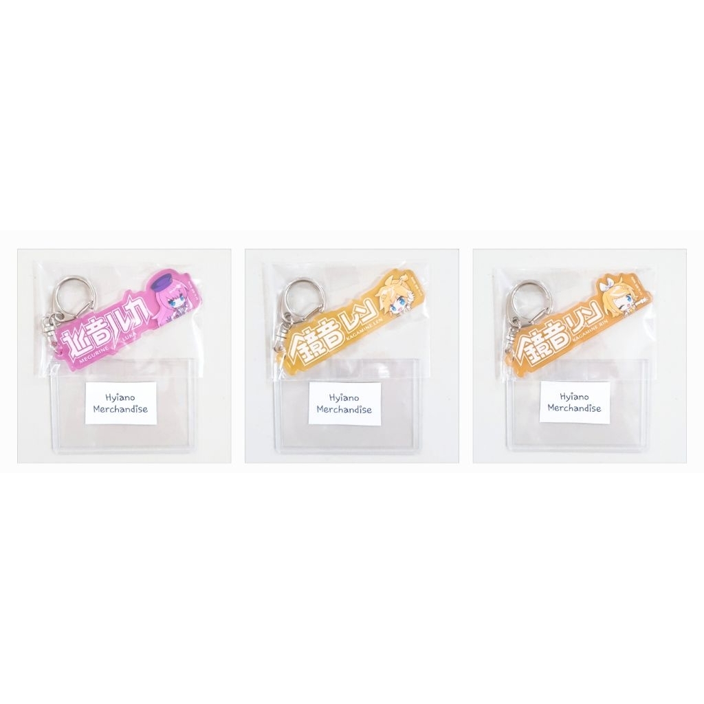 Project Sekai Vocaloid Magical Mirai 10th Name Chibi Acrylic Keyholder