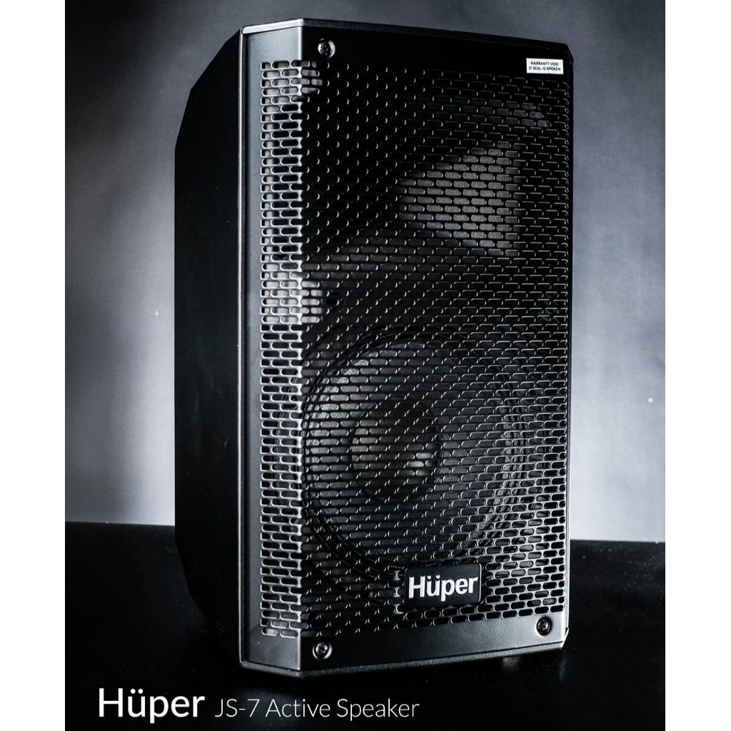 PAKET JS 7 SPEAKER AKTIF HUPER JS7 ORIGINAL HUPER JS 7 WARNA BLACK / MIC WILERESS ZETAPRO SPECIAL / 
