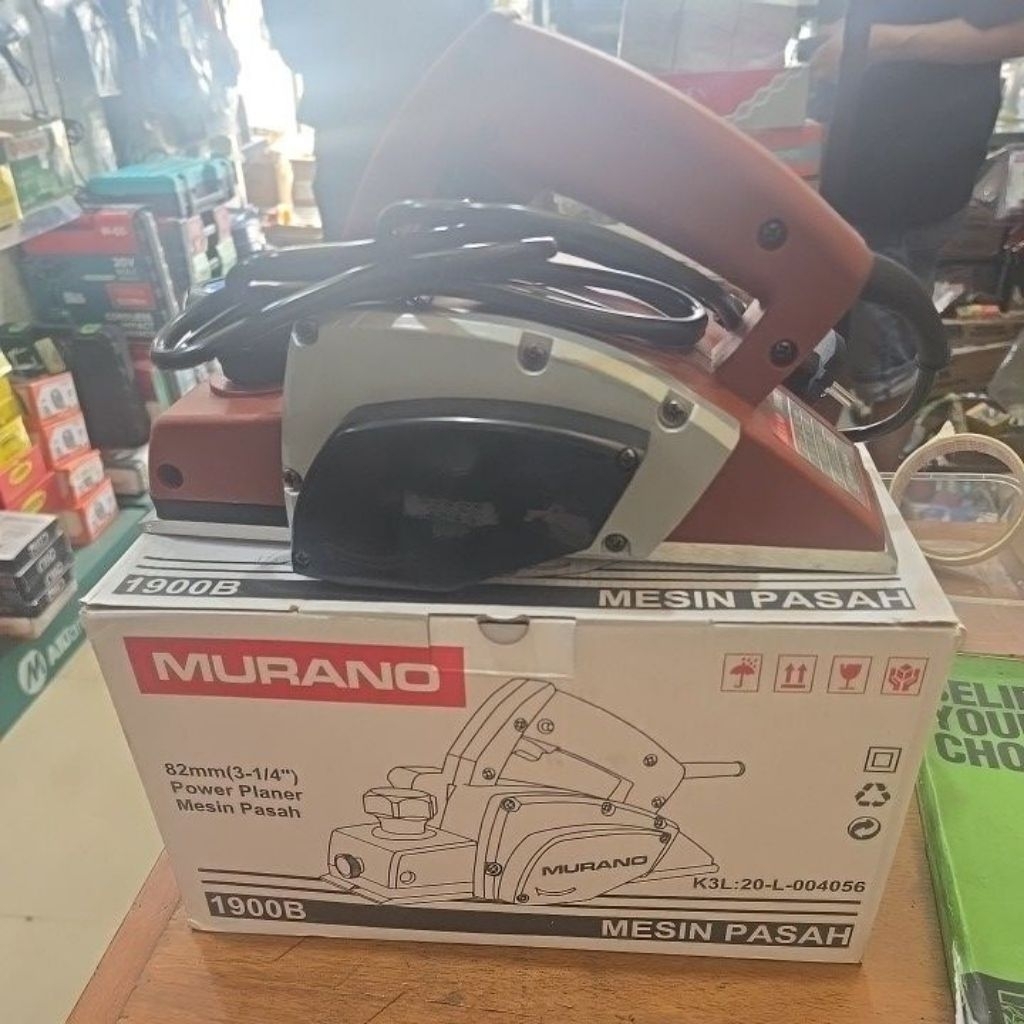 mesin ketam/mesin serut kayu planer pasah ketam murano / mesin ketam listrik