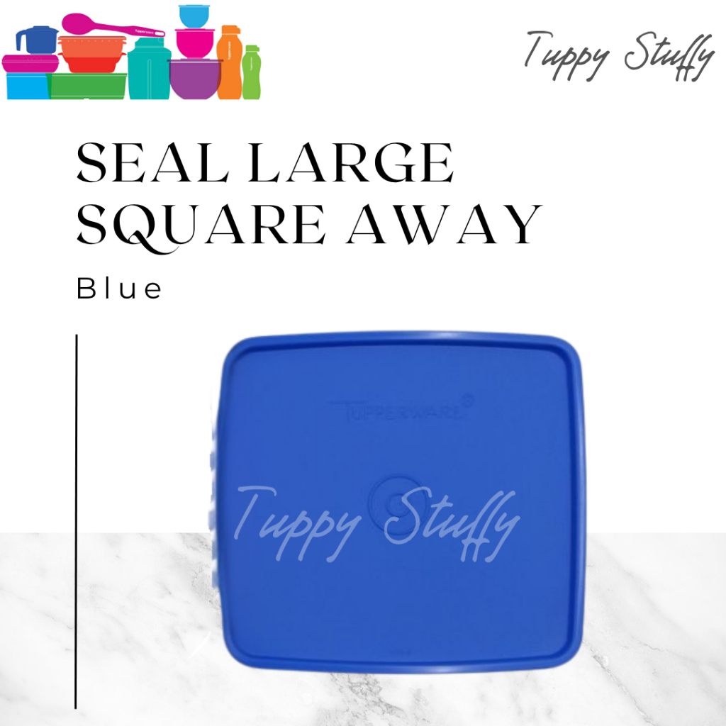 Seal Large Square Away Tutup Tupperware