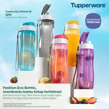 tupperware botol eco fashion 500 ml eco flip 500ml