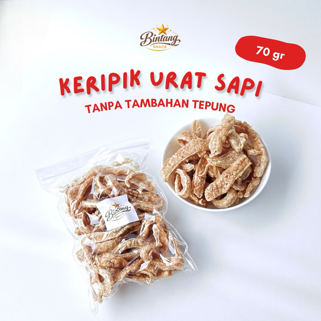 Keripik Urat Sapi | Keripik Tulang Rawan Sapi | Oleh-oleh Khas Bandung
