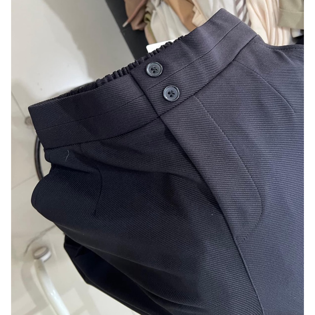 CELANA MJ MARJORIE DENIM TWILL Daily & Ngantor ( READY STOCK