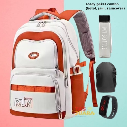 Tas Sekolah Anak Laki laki Anak Perempuan Kapasitas Besar Tas Punggung Unisex Terbaru