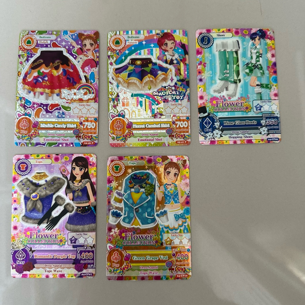 preloved item aikatsu card kartu aikatsu ichigo