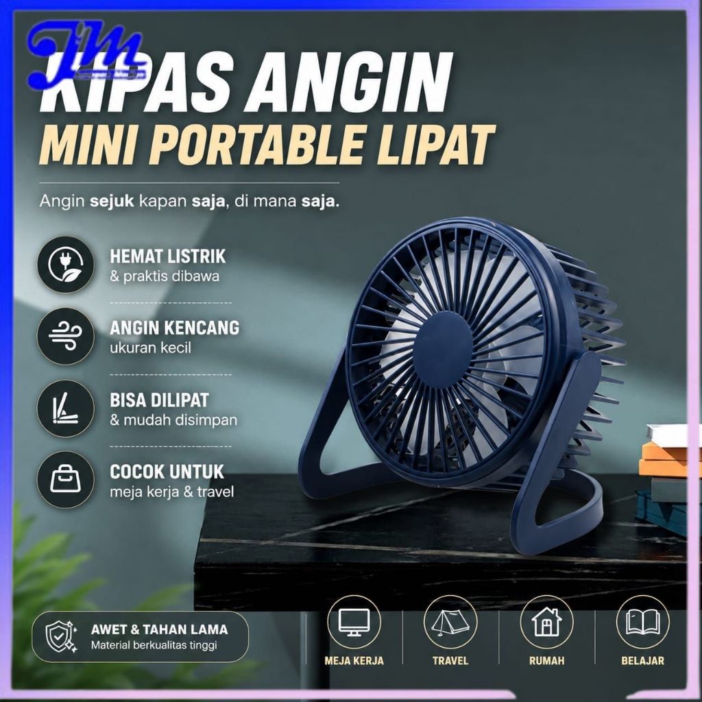 USB MINI FAN KIPAS ANGIN KECIL KIPAS ANGIN USB Mini Fan