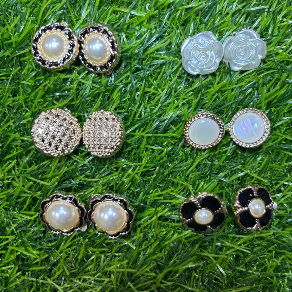 ANTING HIJAB// anting klip hijab anting jepit hijab aksesoris hijab