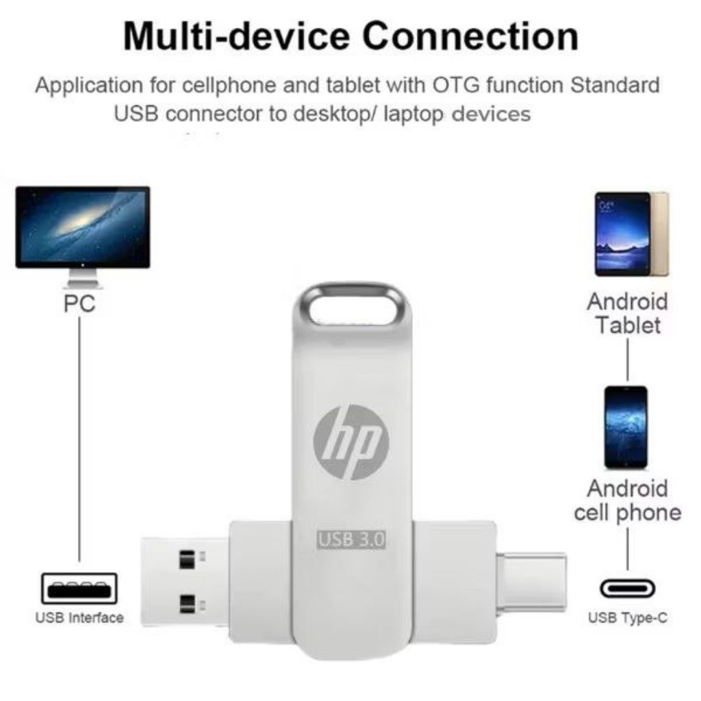 1TB 2TB Flash Drive for Android HP OTGFlashdisk High Speed USB 3.0 Flash Drive Flash Disk