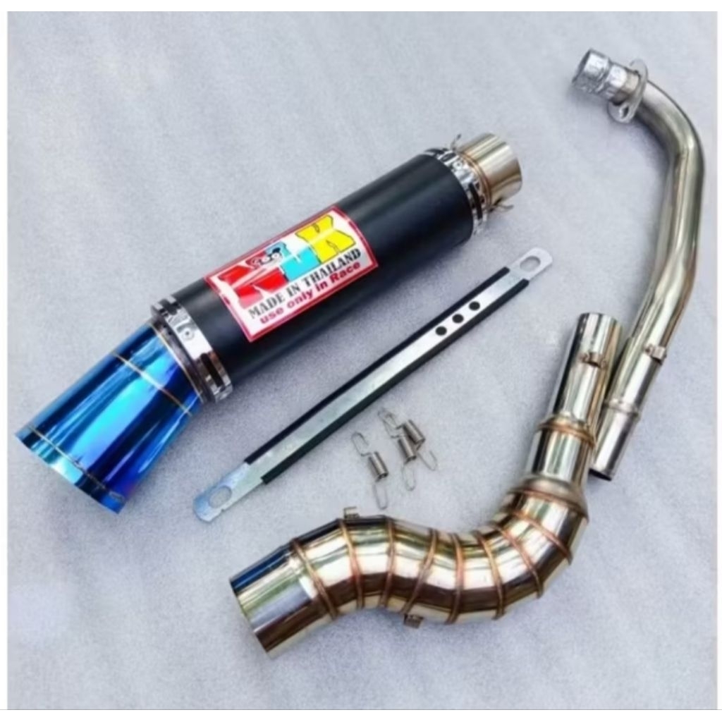 Knalpot NLK Jupiter Z Supra Vega Revo Blade Kharisma Smash Astrea Grand Shogun
