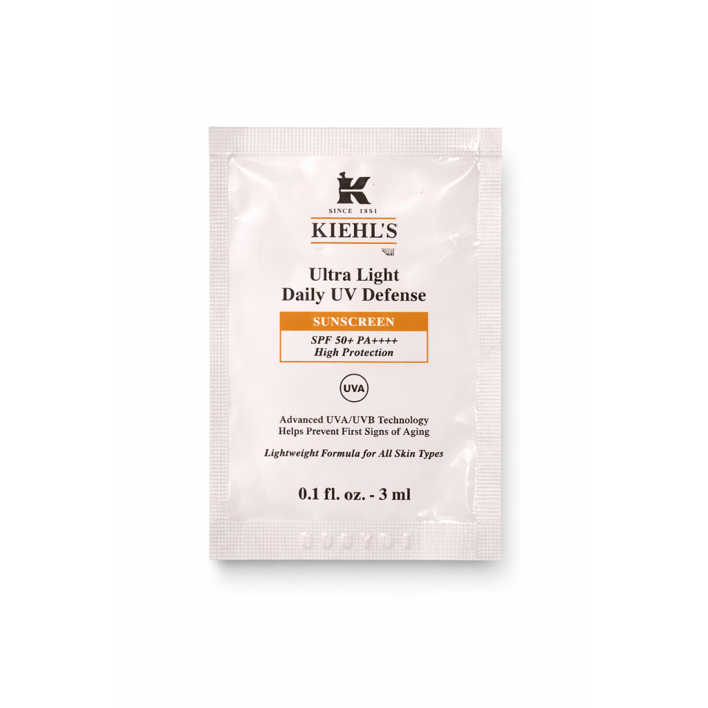 Kiehls Ultra Light Daily UV Defense Sunscreen SPF 50+ PA++++ 3 mL Sample