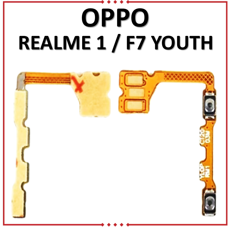 FLEXIBLE VOLUME OPPO REALME 1 / F7 YOUTH ORIGINAL ORI 100%