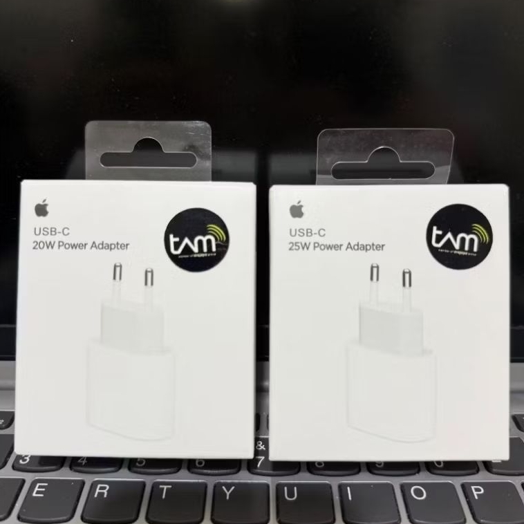 Power Adaptor Adapter Charger Casan iphone USB-C 20Watt 25 Watt Original 100%