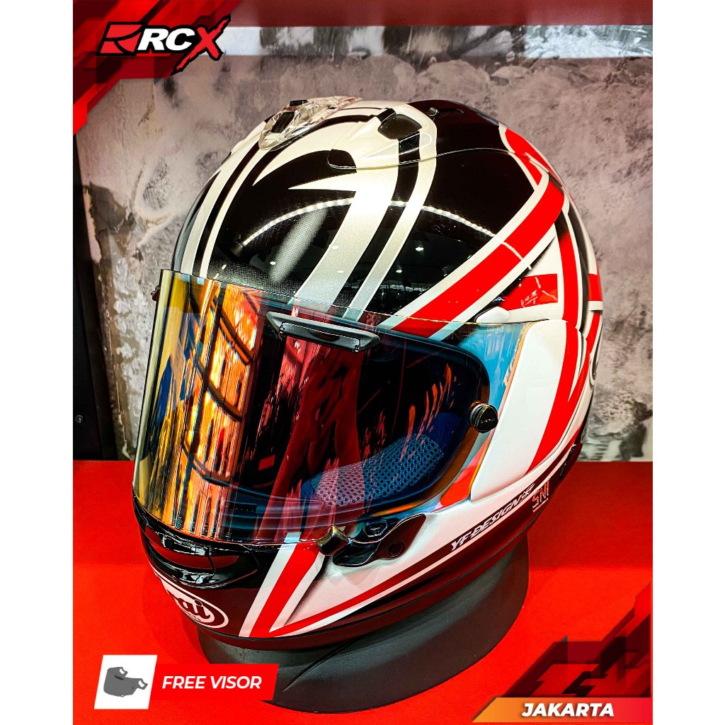 Helm Arai RX-7X Nakano Star Original Second 2nd Bekas RCX