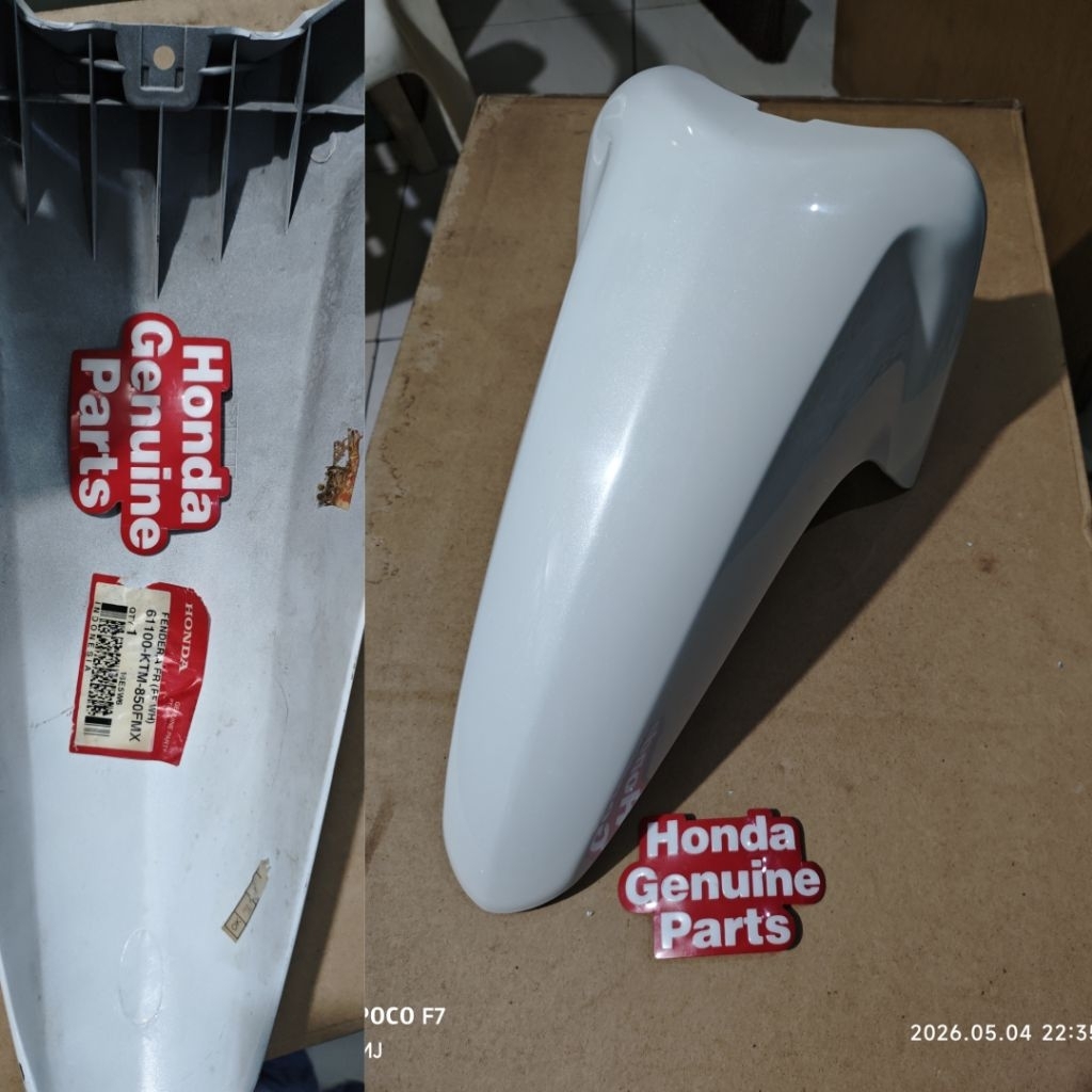 61100KTM850FMX / FENDER A FR / SPAKBOR DEPAN SUPRA X 125 SERI KTM WARNA PUTIH