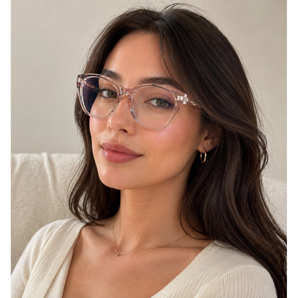 FRAME KACAMATA CHNL - UNGU GRADASI